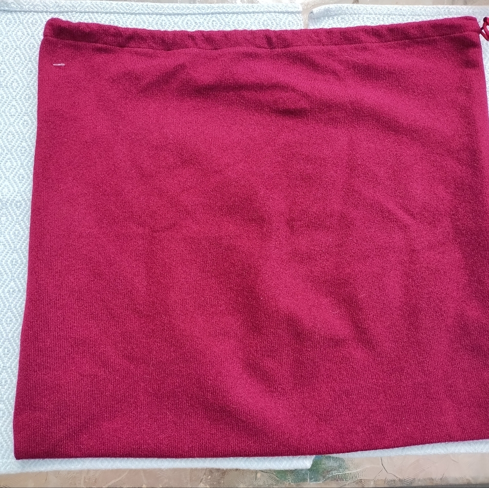 💙Red unbranded dust bag